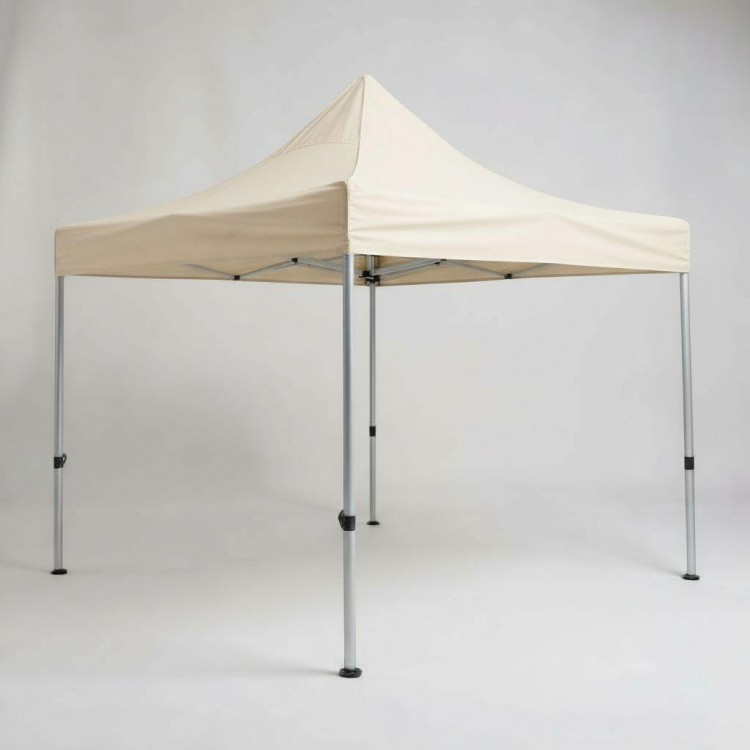 Gazebo Portatif Çadır Katlanabilir Tente 3x3 m. | 40 mm Alüminyum | Baskısız