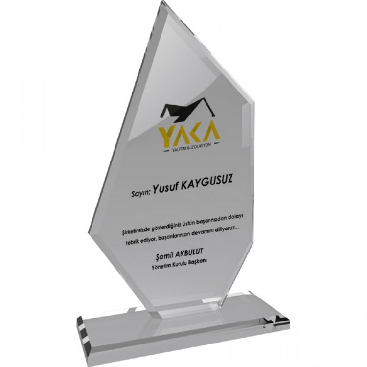 Kristal Plaket Kristal Plaket
