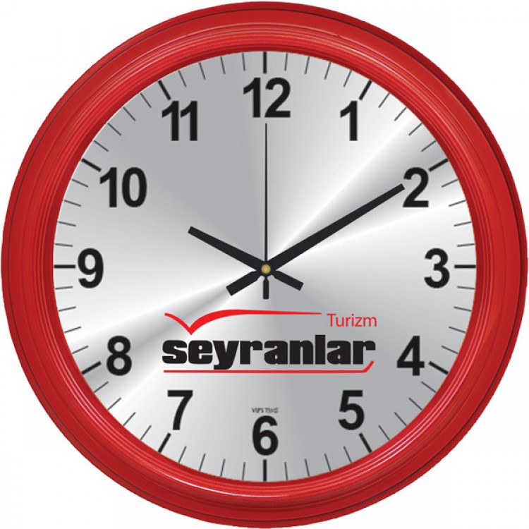 V30-504-KMZ Plastik Duvar Saati V30-504-KMZ Plastik Duvar Saati