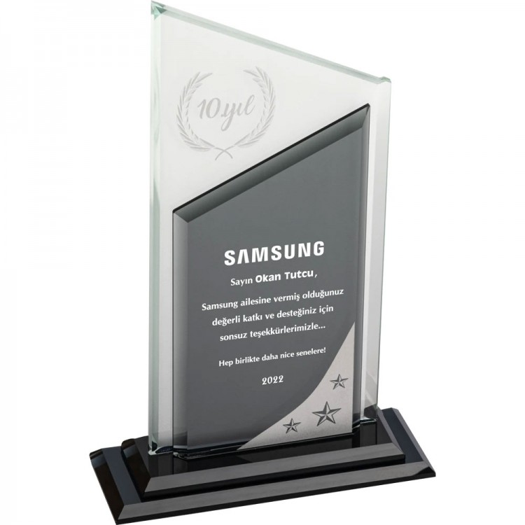 Kristal Plaket Kristal Plaket