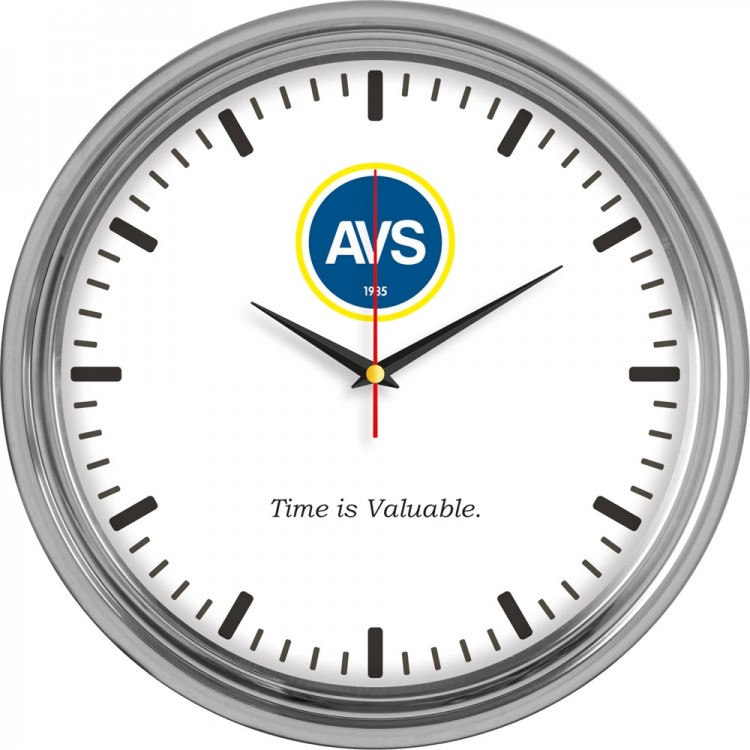 V30-960-B Metal Duvar Saati