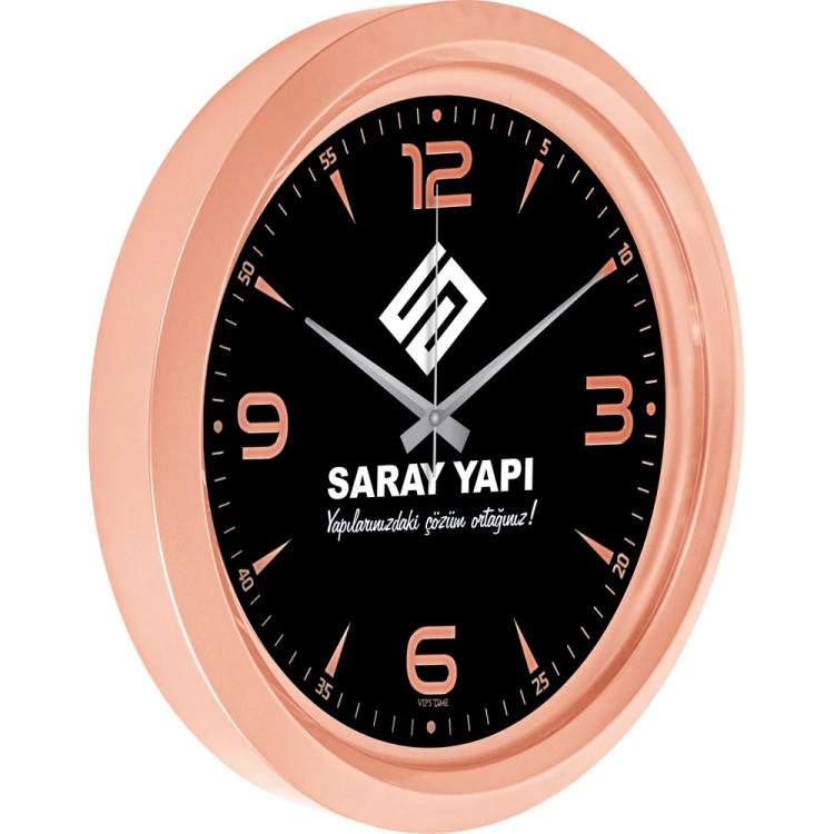 V30-743-B Metalize Duvar Saati V30-743-B Metalize Duvar Saati