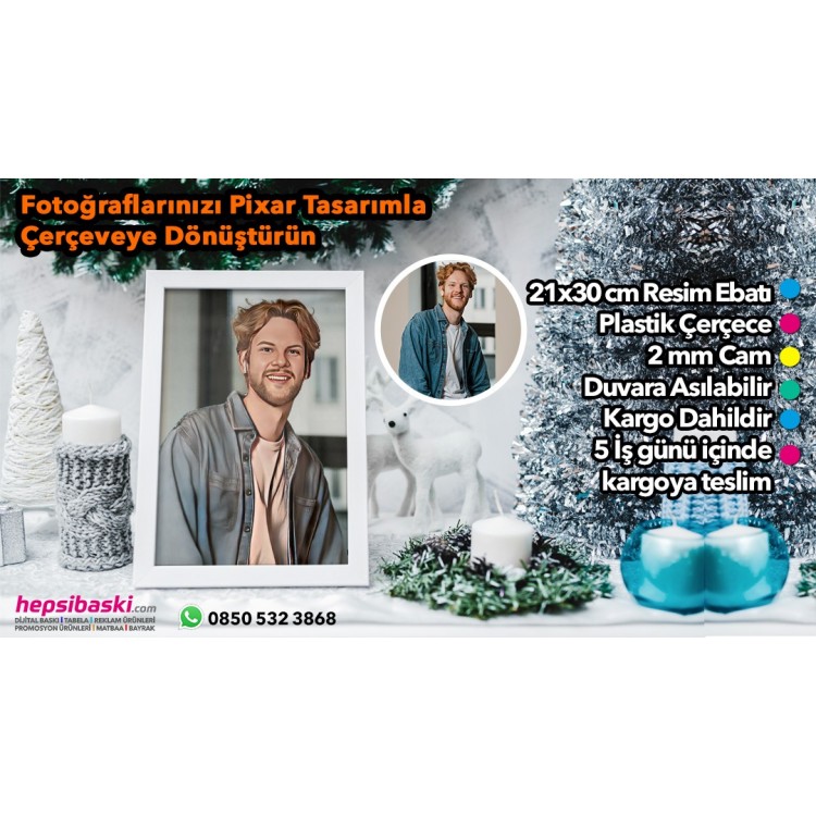 Fotoğrafları Pixar Harikası ile Canladırma